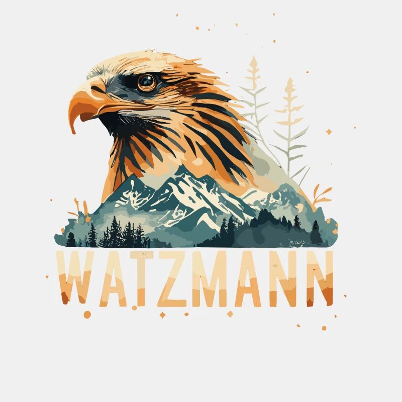 Sublime Eagle Bearded Vulture on Mount Watzmann