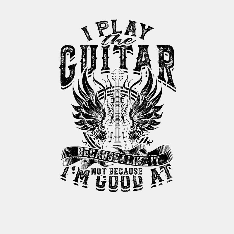 Je joue de la guitare parce que j’aime ça, pas parce que