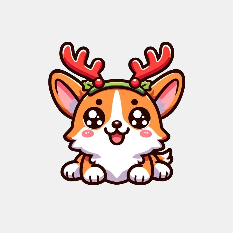Christmas Corgi