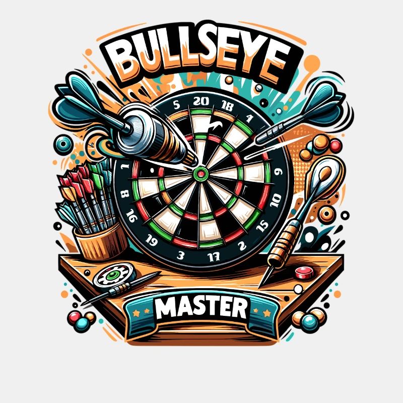 Bullseye Master : Conception de fléchettes colorées