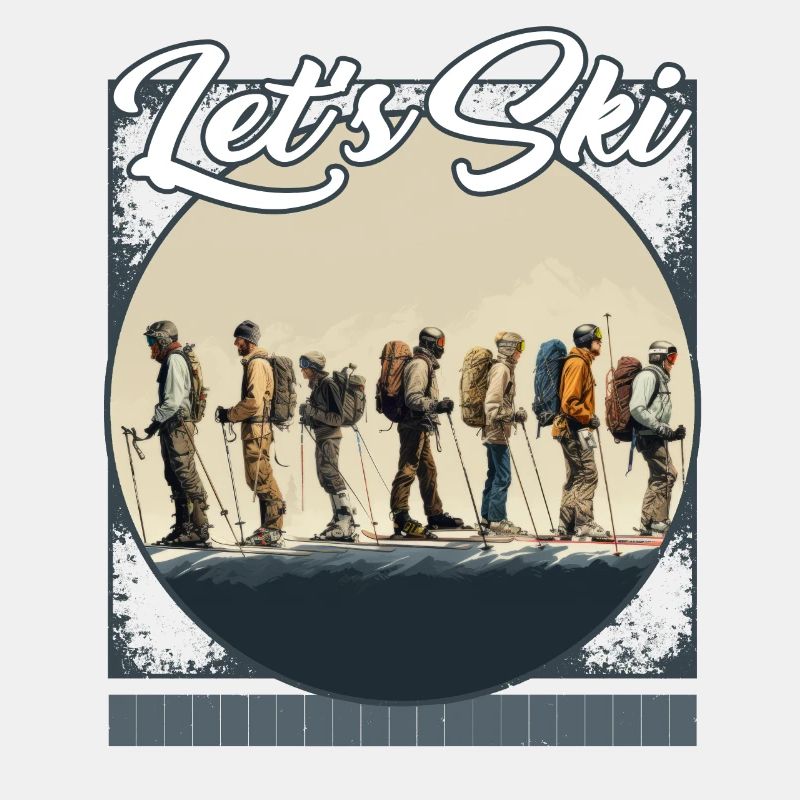 Let’s Ski Evolution Du Ski Ancestral Alpine