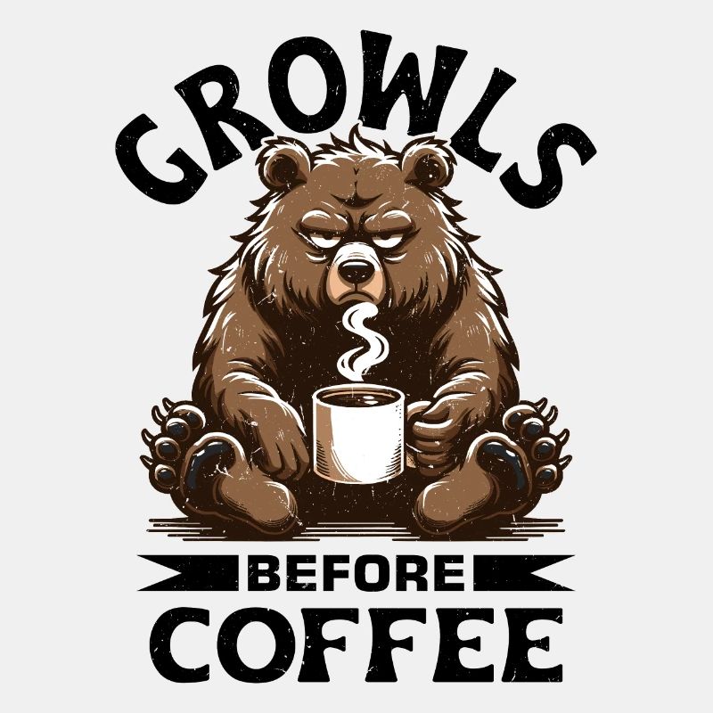 Ours au café
