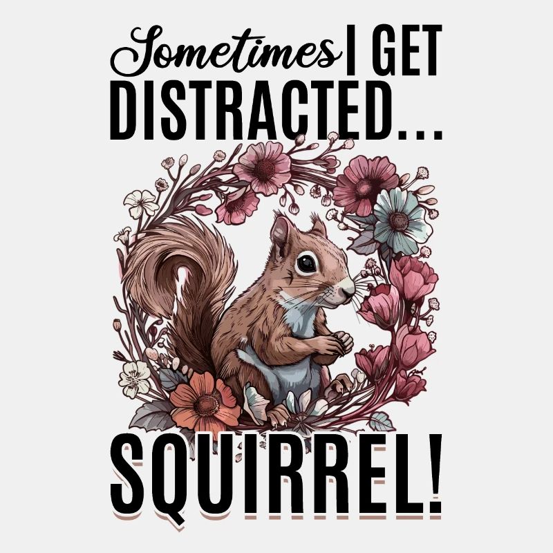 Funny Squirrel Animal Squirrel Squad