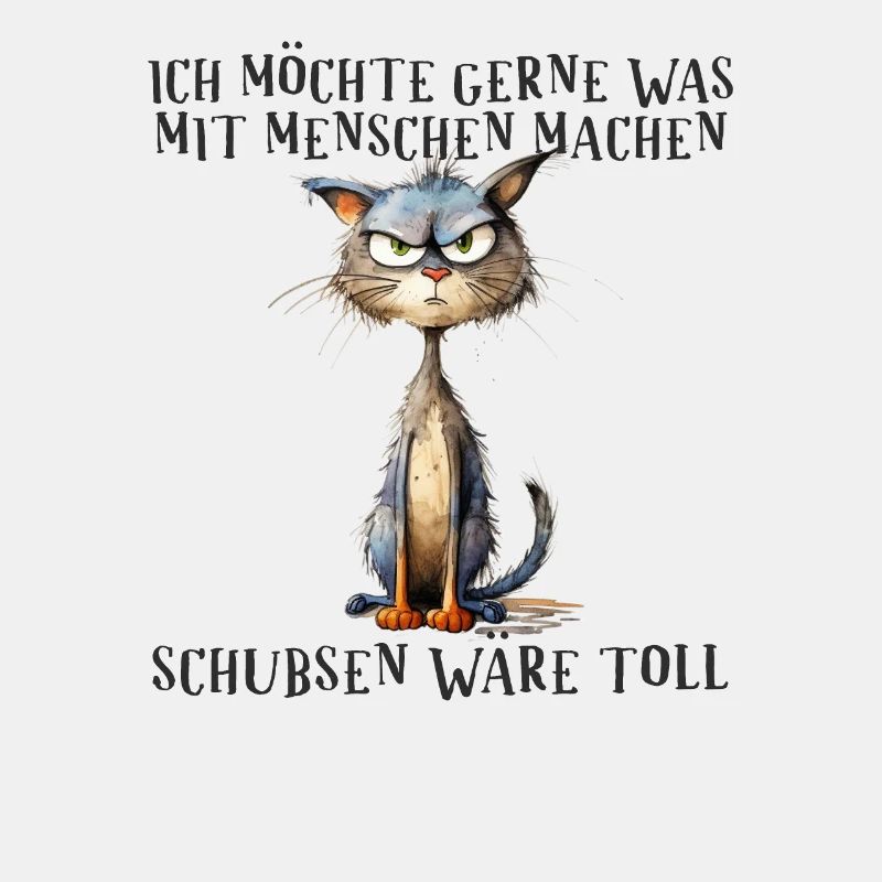 Ich möchte gerne was mit Menschen machen, schubsen