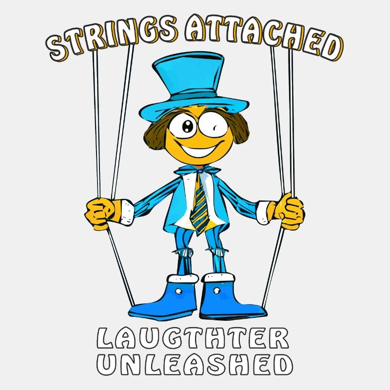 PUPPET STRINGS ATTACHED LAUGHTER