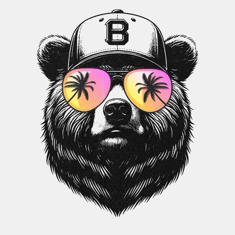 Bear with sunglasses