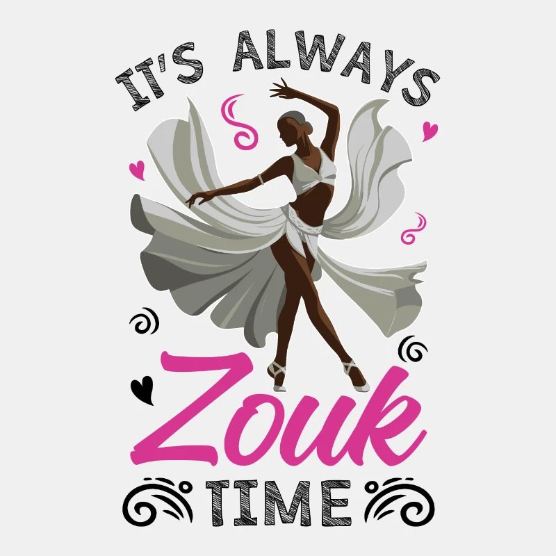 Witziger Zouk Tänzer Spruch