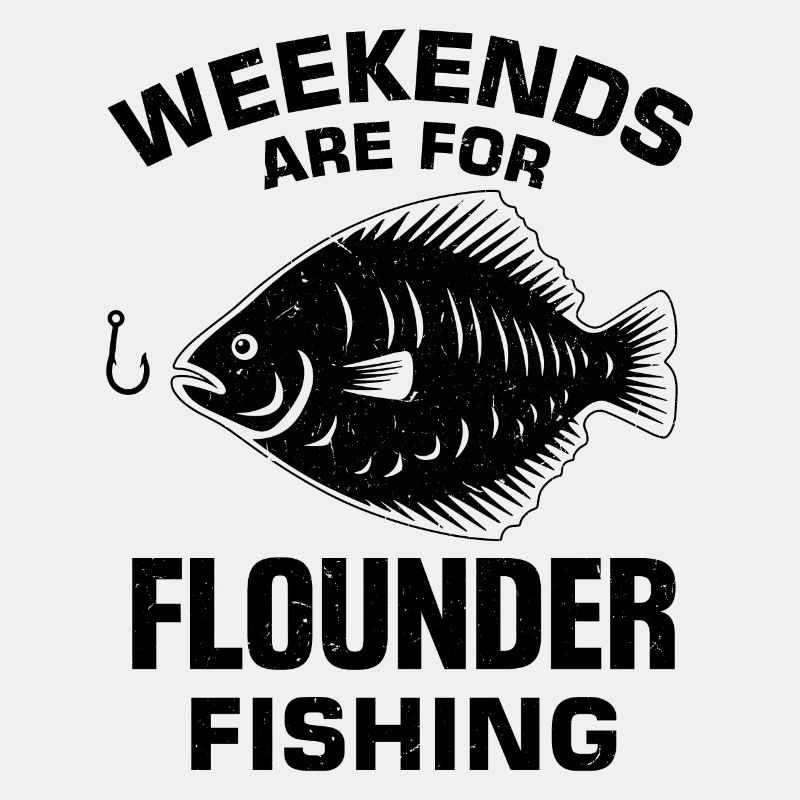 Flunder Fischer Spruch