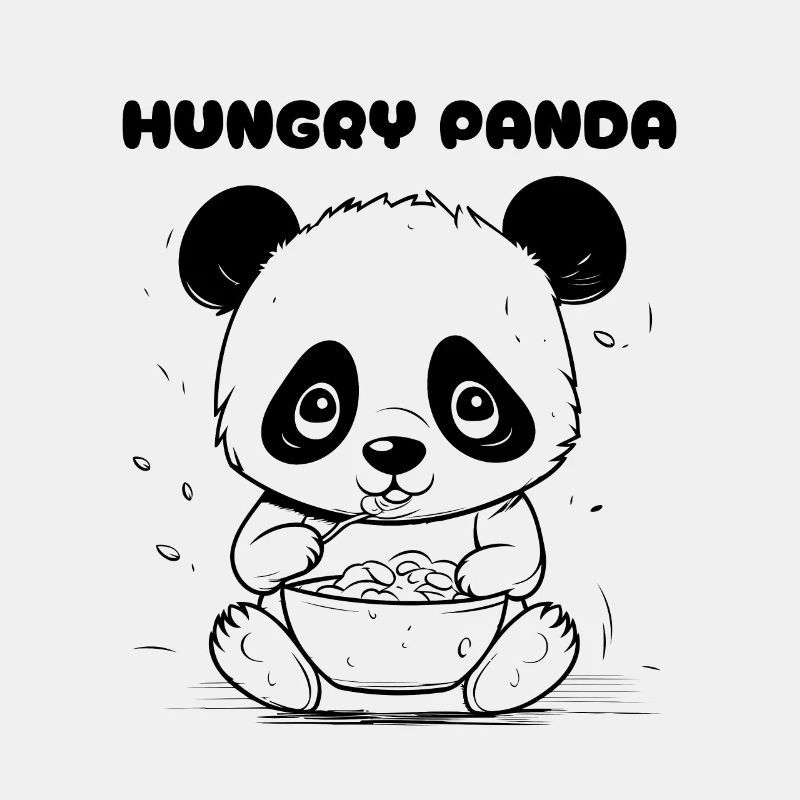 PANDA AFFAMÉ