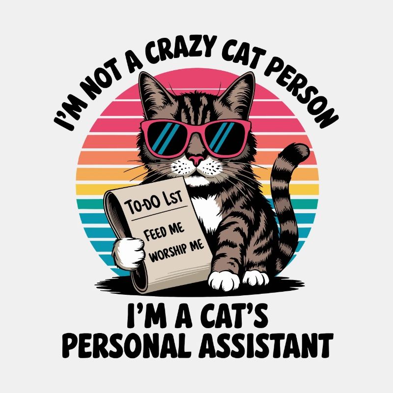 Witziger Katzen Spruch