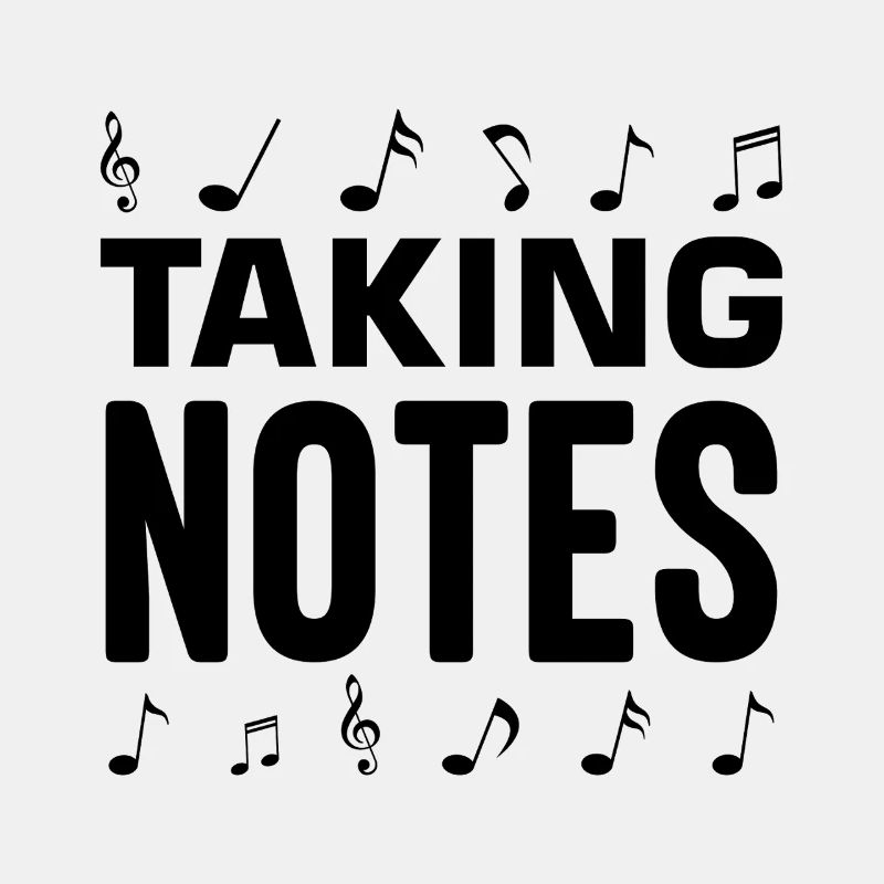 Musikalisches Design Notizen Machen