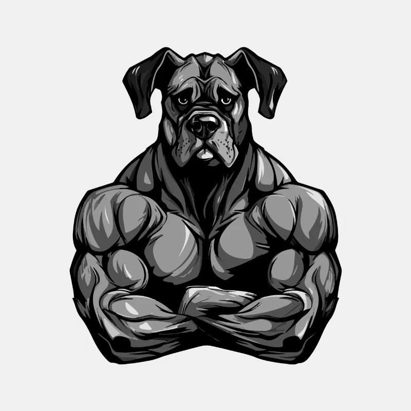 Hund Muskeln
