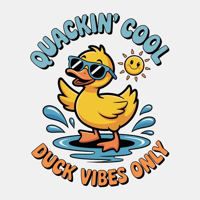 Cute duck design