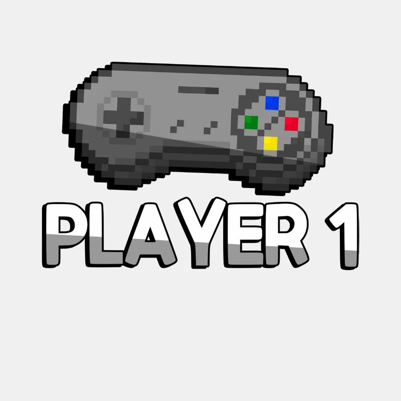 PLAYER 1 + SNES Controller - Gaming