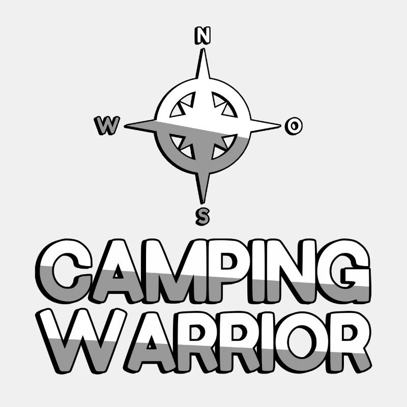 CAMPING WARRIOR + Kompass - Camping