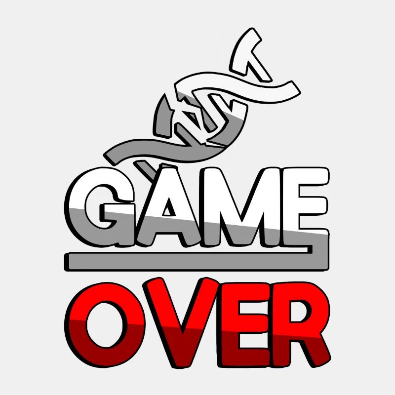 GAME OVER (Rouge) + ADN - Jeux