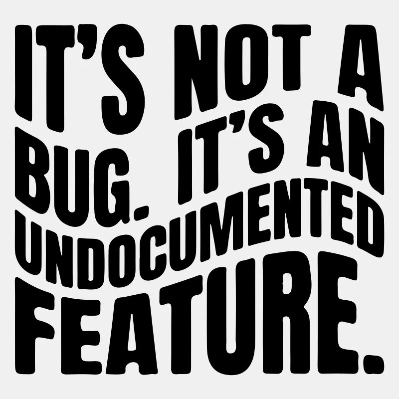 It´s not a bug. It´s an undocumented feature.