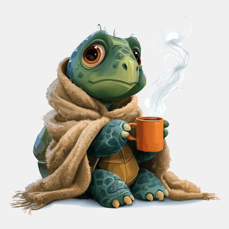 Coffee Turtle Design