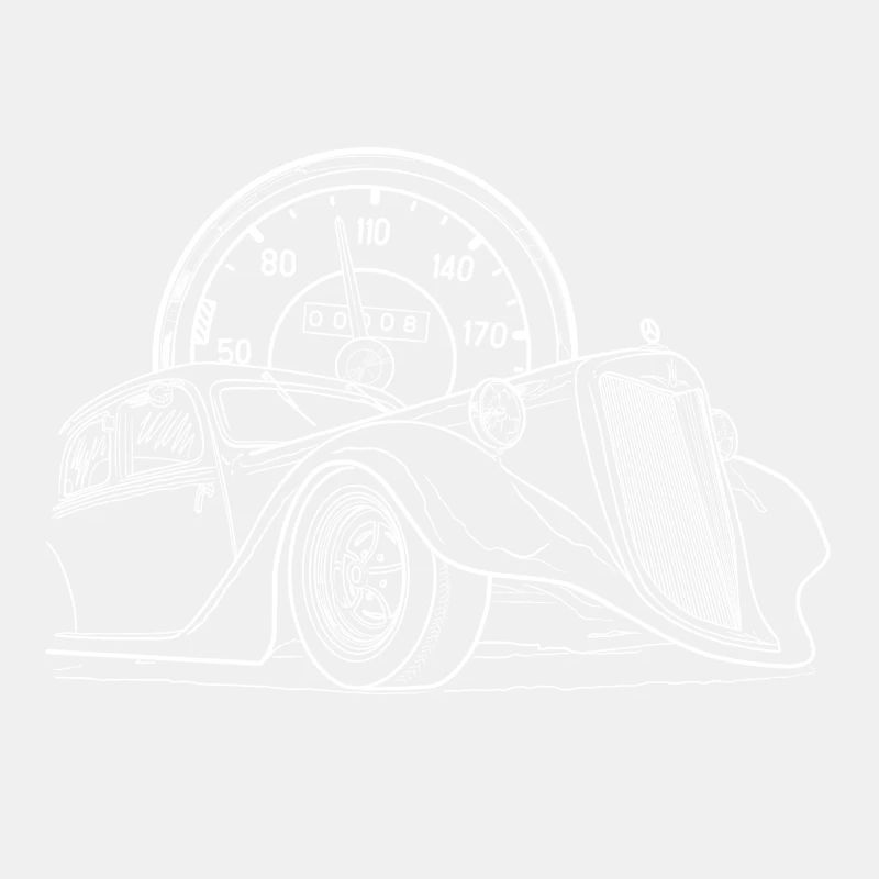 Oldtimer weiß