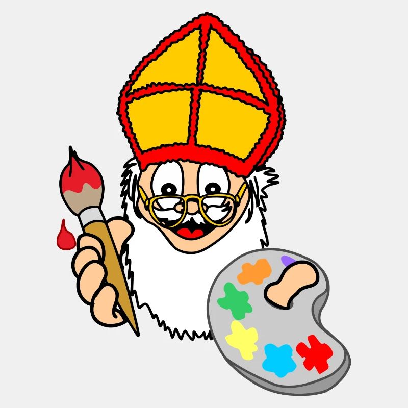 Sinterklaas paint