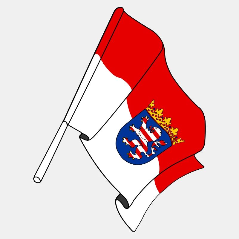 Drapeau de la Hesse