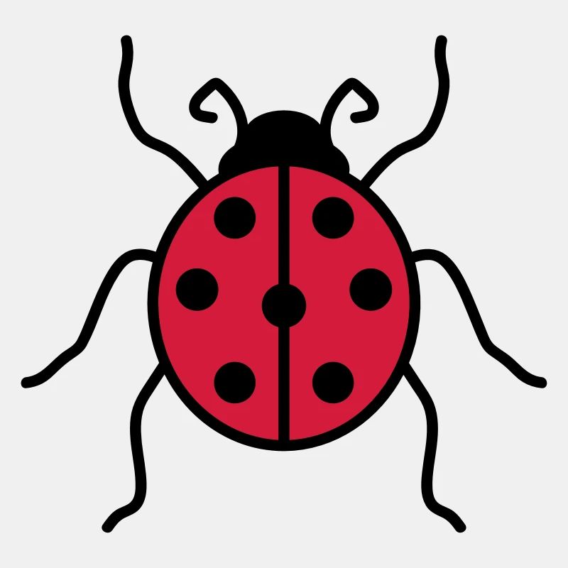coccinelle petit mignon mignon coléoptère red dot