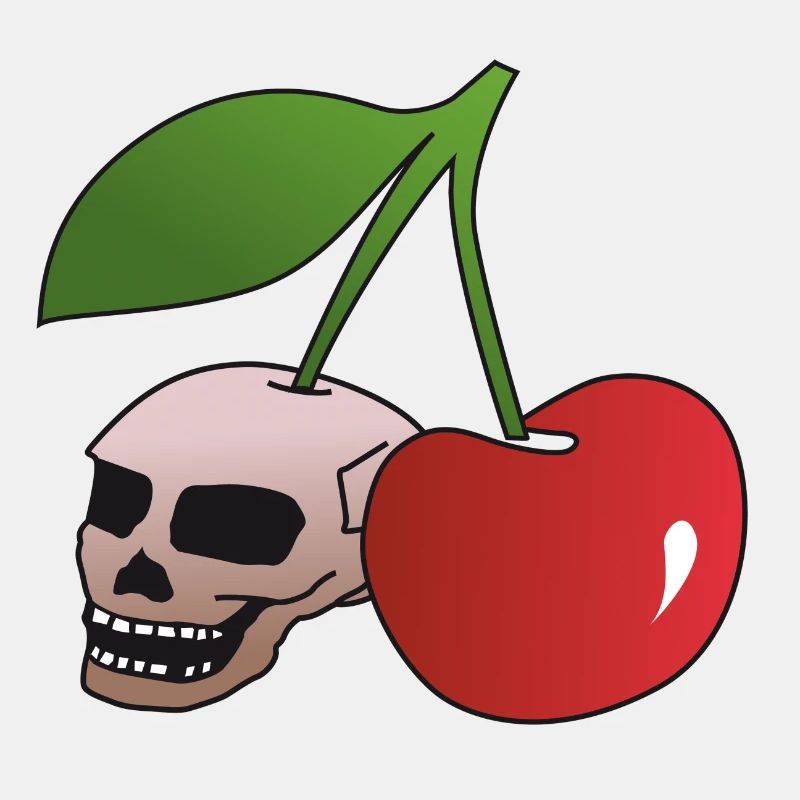 Totenkopf Kirsche