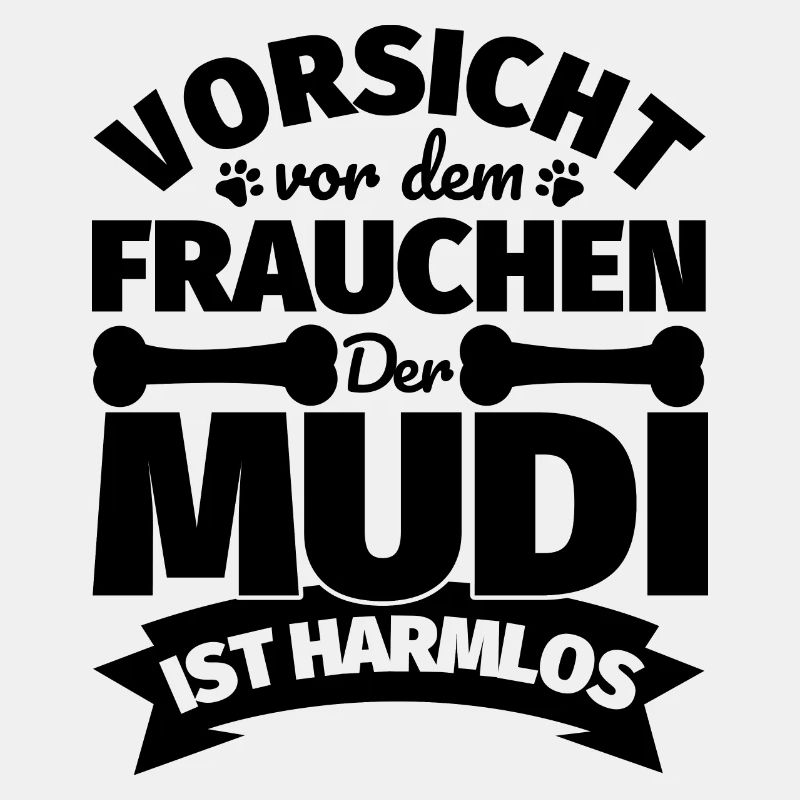 Mudi Frauchen lustig Geschenk