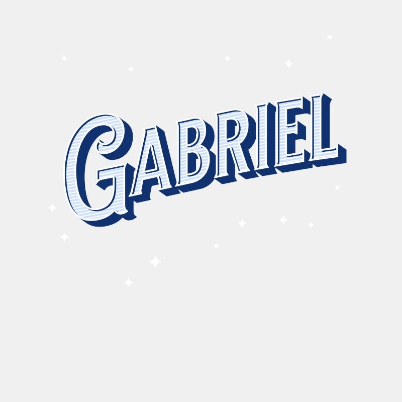 Gabriel Namen personalisiert