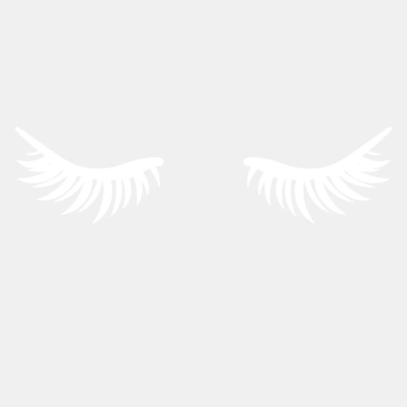Closed eyes - eyelashes