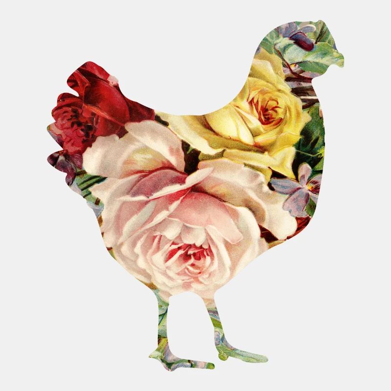 Blumen-Huhn