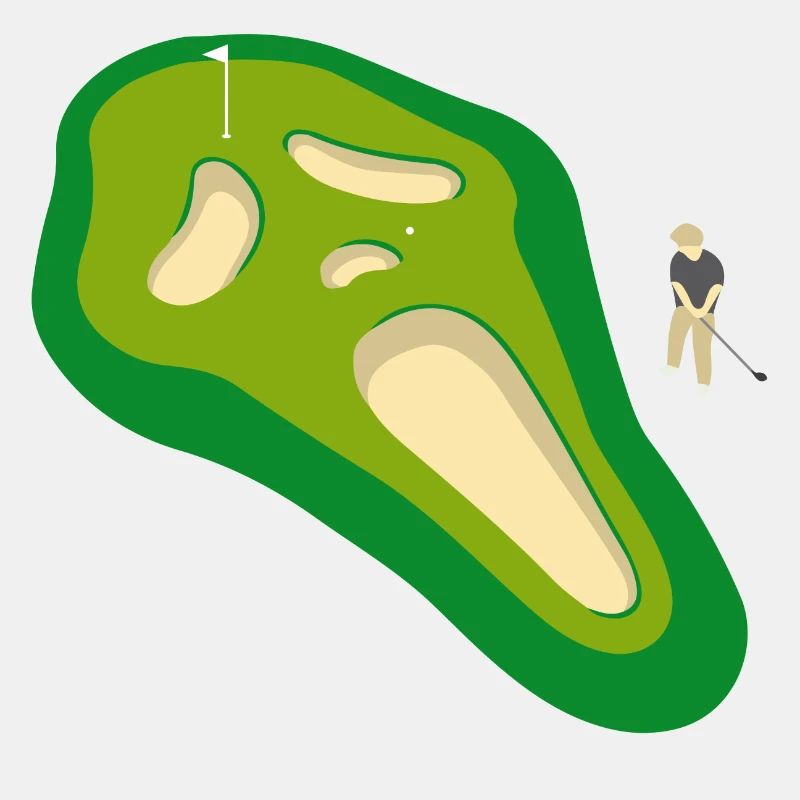 Golf skull