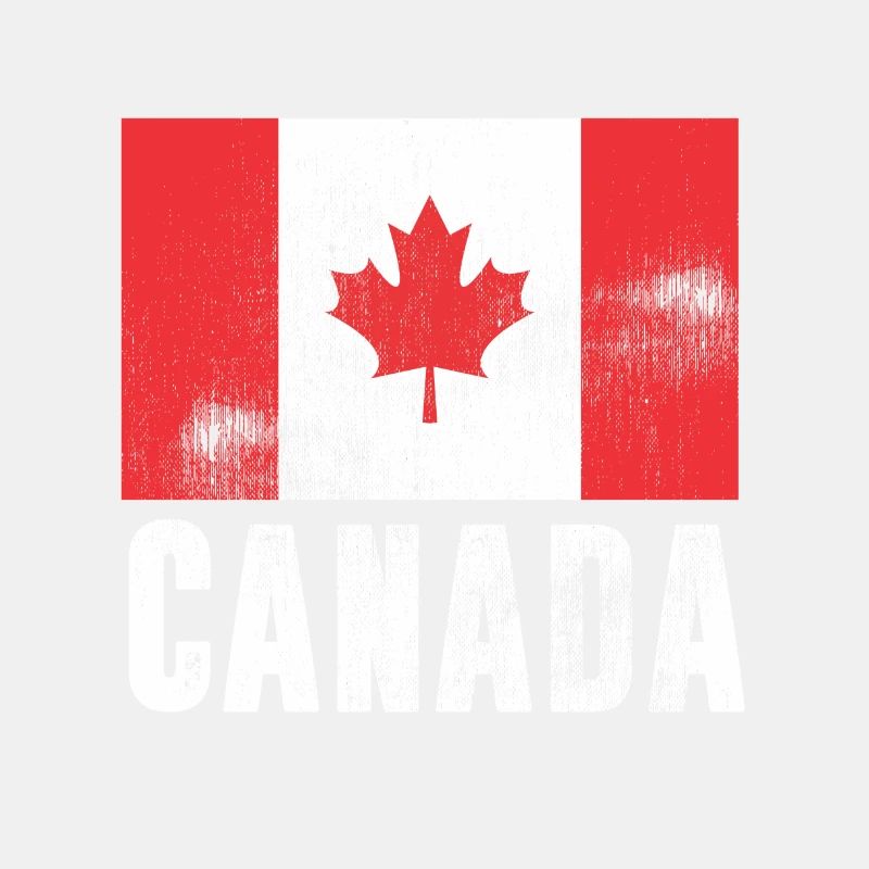 Drapeau du Canada Drapeau du Canada Vintage Retro