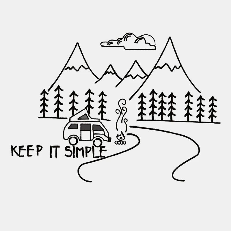 Keep it simple camping