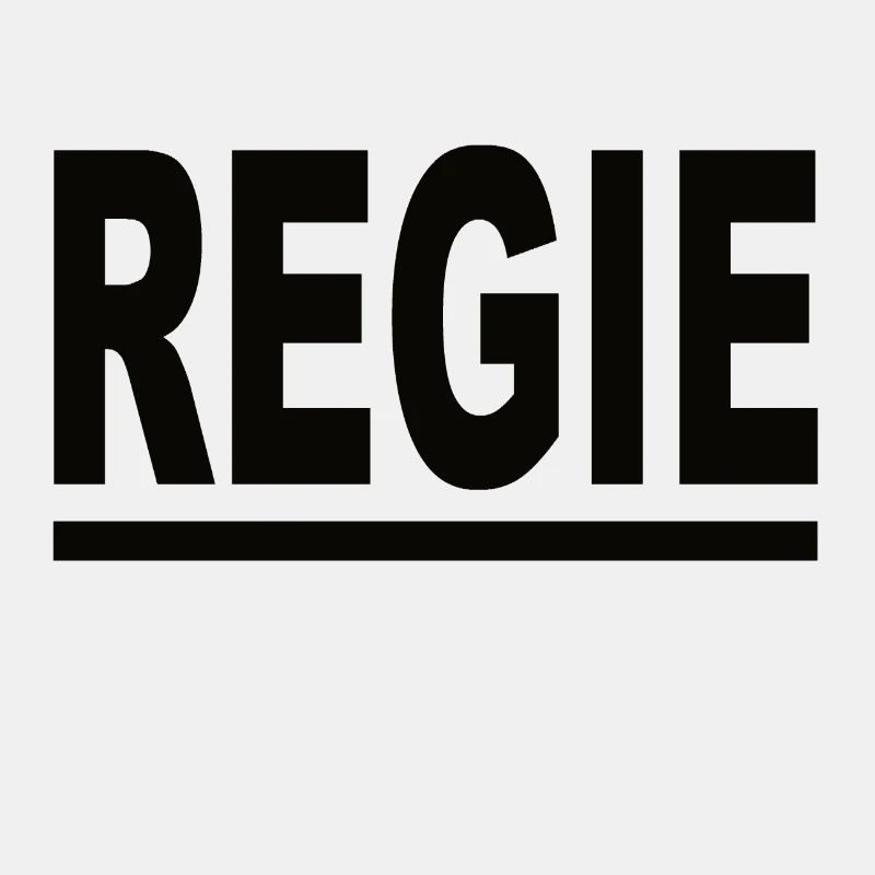 Regie schwarz