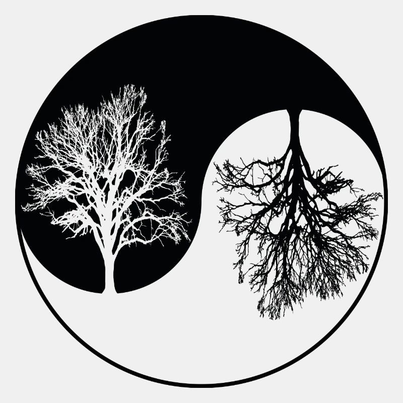 ying yang tree