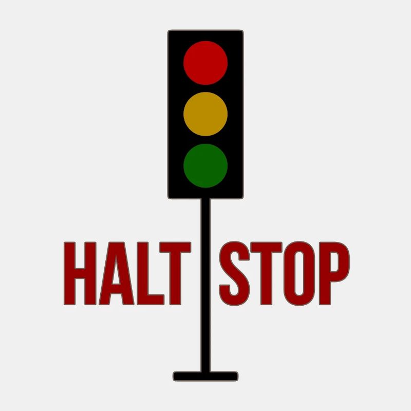 Feu de circulation, arrêtez!