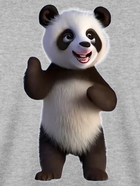 BABY PANDA STEHEND