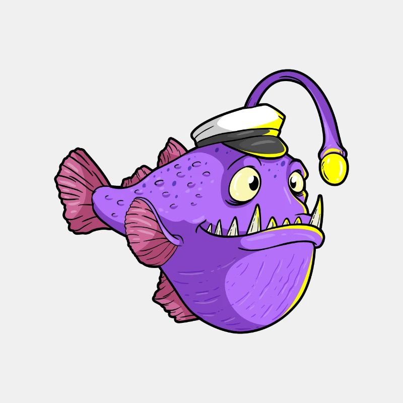 Fish with a flashlight