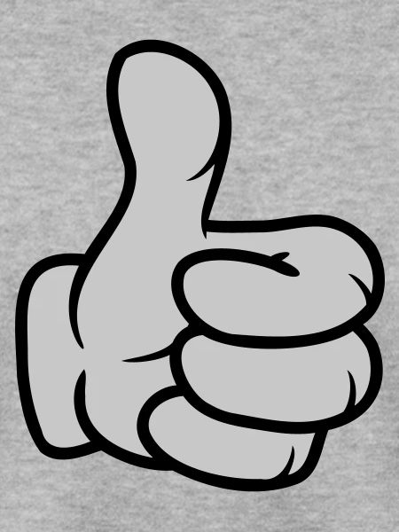 Comic Hand Daumen hoch