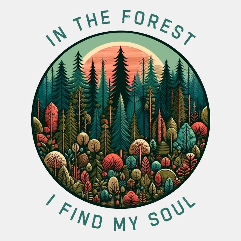 Dans la forêt, je trouve mon âme
