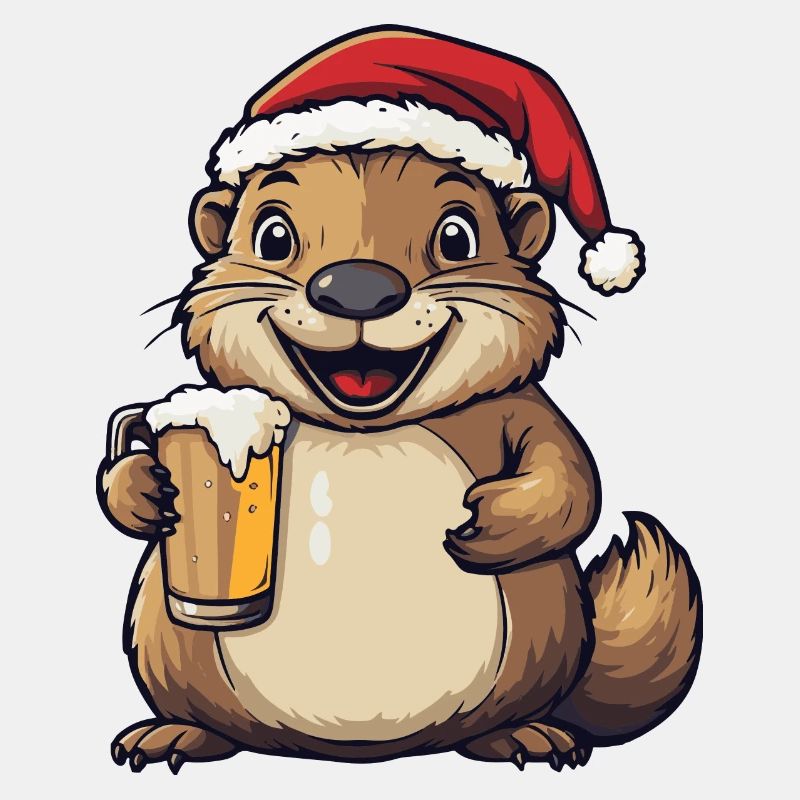 Biber Weihnachten Bier