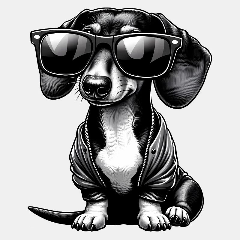 Süßer Dackel Hund