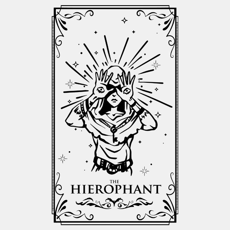 Tarotkarte L'HIEROPHANT