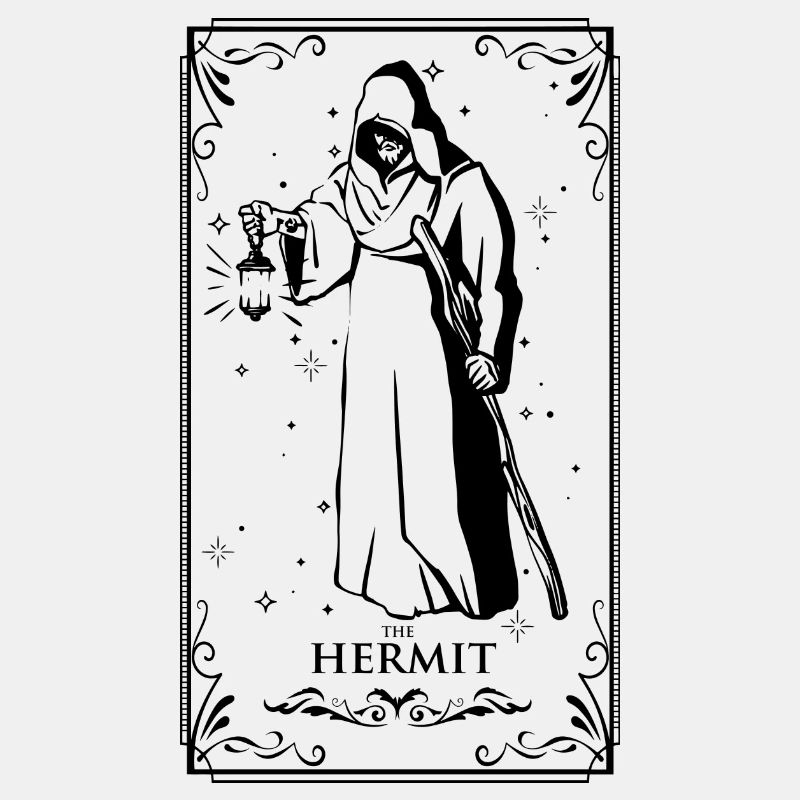 HERMIT Tarotkarte