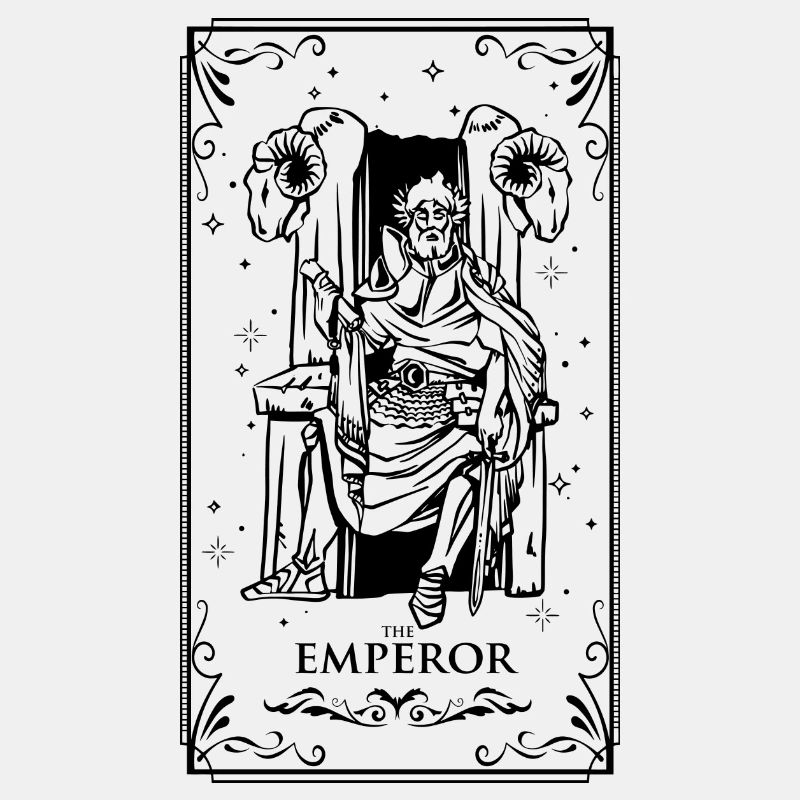 Tarotkarte Der KAISER