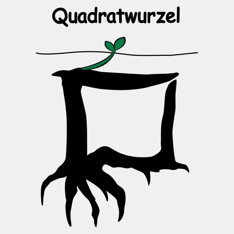 Mathe Spruch Quadratwurzel