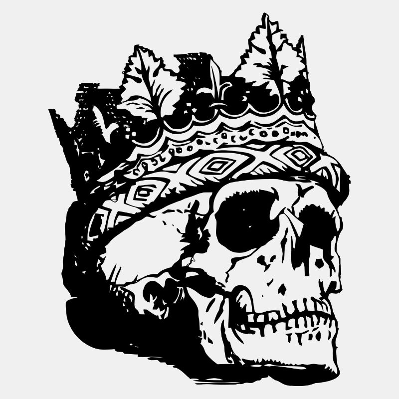Crâne de roi.