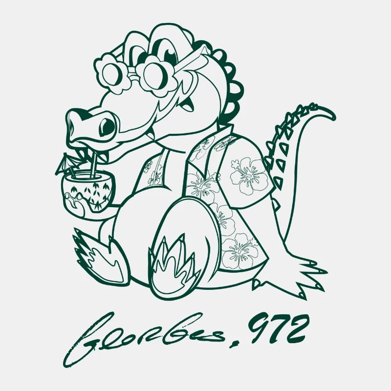 Georges Basic vert foncé