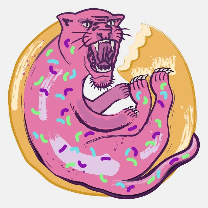 Leopard Donut 1 Low Paw groß
